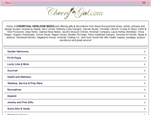 Tablet Screenshot of cherrygal.com